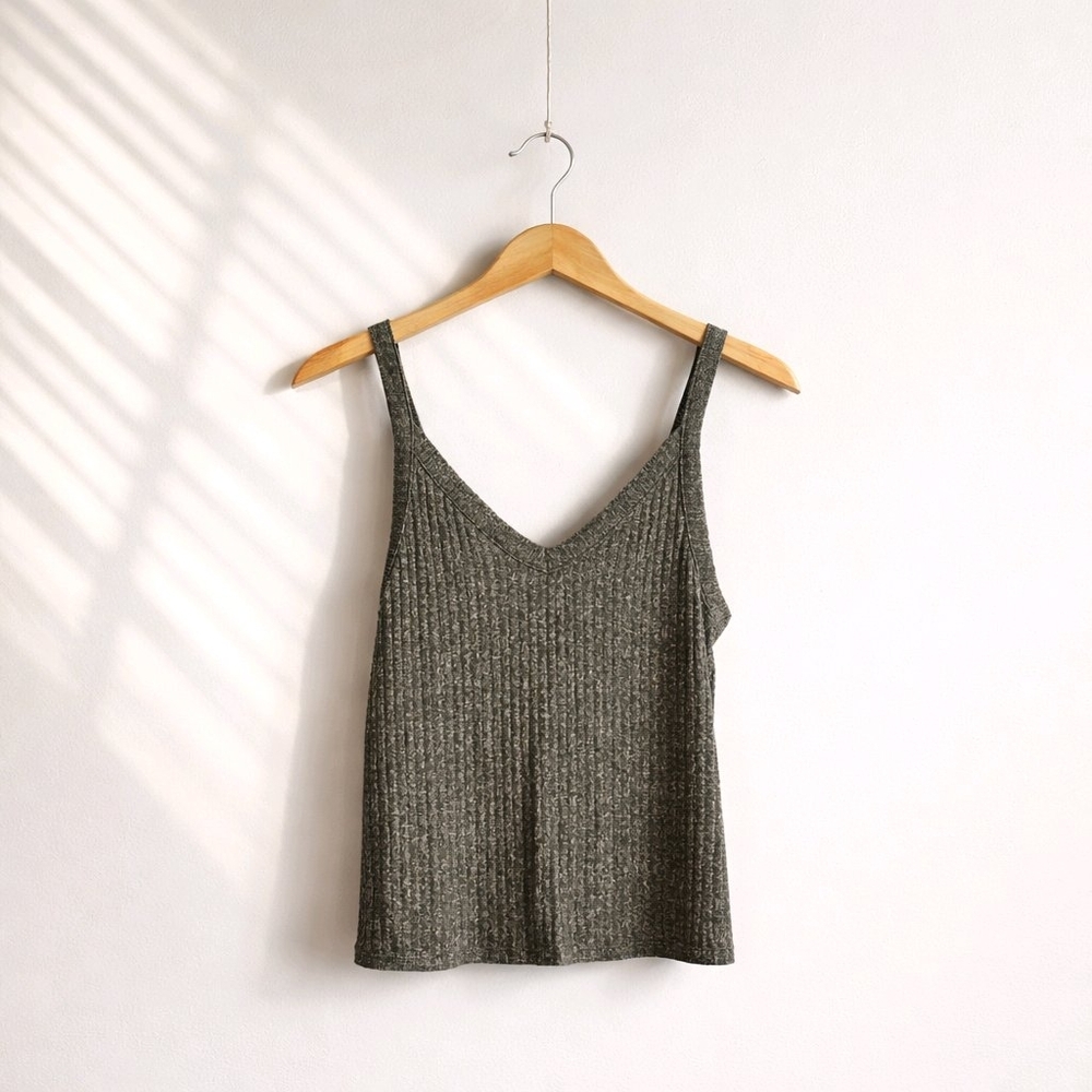 American Eagle Outfitters Olive Green Camisole Size M